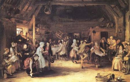 Sir David Wilkie The Penny Wedding (mk25) oil painting picture
